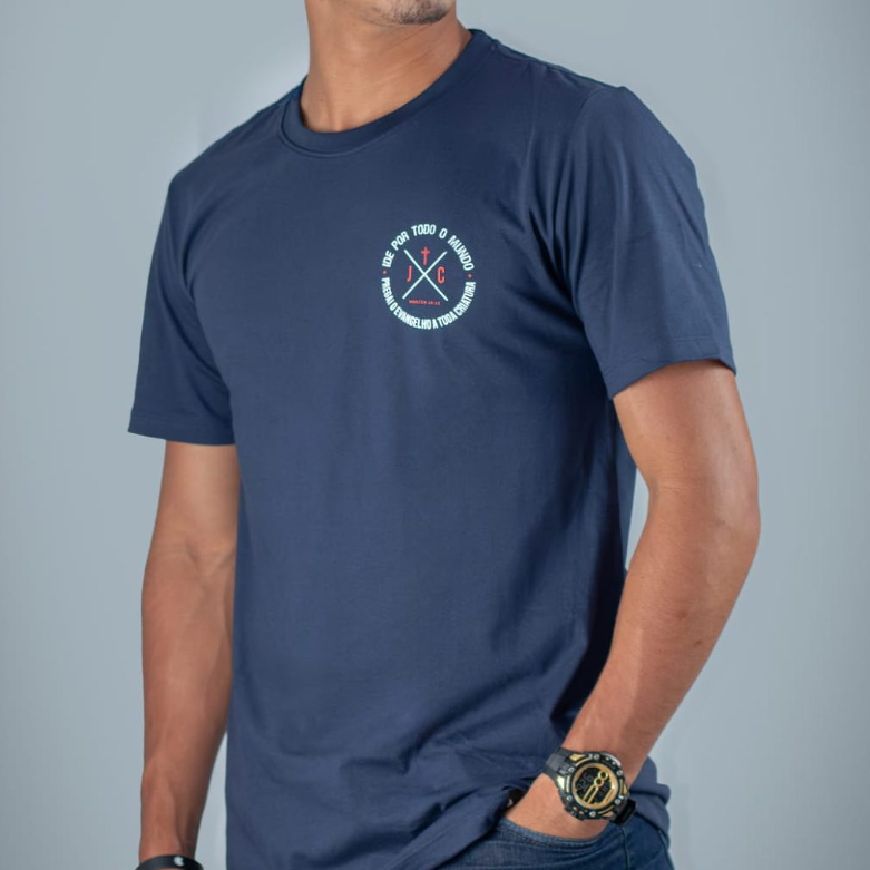 Camiseta Masculina - Marcos 16:15